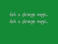 ELO(5/15) - Strange Magic w/lyrics