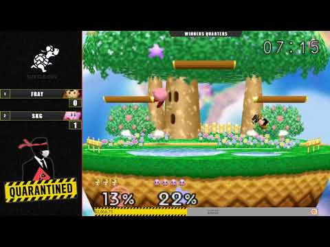 Quarantined Rapport EC Winners Quarters - Fray (Ness) Vs. SKG (Kirby) Super Smash Bros - SSB64