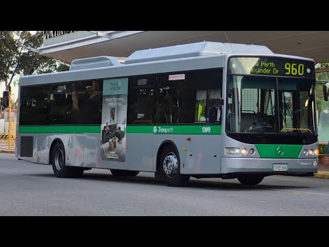 Transperth TP1399 Musical ZF kickdown Mercedes-Benz OC500LE CNG 