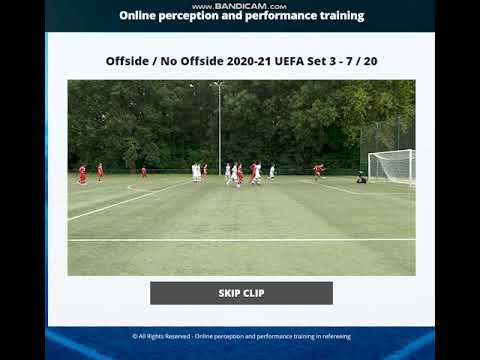 P4P Training: offside - no offside