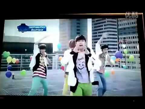 111018 Boyfriend in M Countdown Backstage