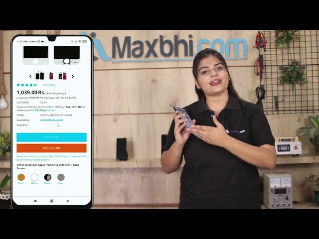 Product video thumbnail for Touch Screen Digitizer for TAMBO TA-2 PRO - Black
