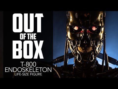 T-800 Endoskeleton Life-Size Figure Unboxing