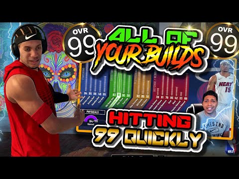 How You Can Grind ALL Of YOUR MyPlayers to 99 Overall VERY QUICKLY - NBA 2K21