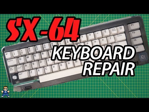 Commodore SX-64 Keyboard Repair