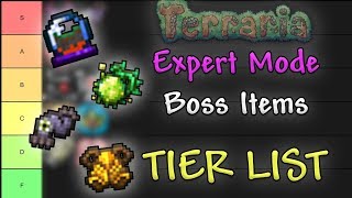 Expert Mode Boss Items TIER LIST // Terraria Comparison Series