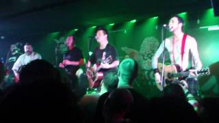 The Real McKenzies - Sawney Beane Clan @ Rock Café Praha 18. 1. 2012