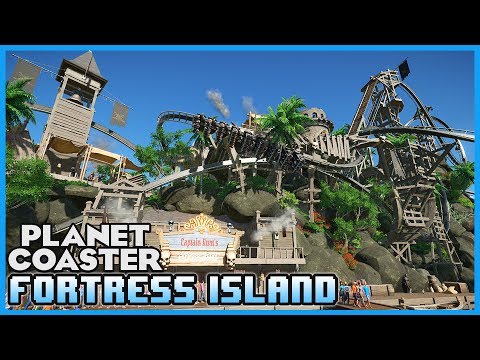CAPTAIN RUM! Fortress Island! Coaster Spotlight 193 #PlanetCoaster