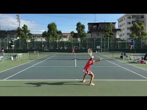 【2019インカレ/2R】阿部宏美(筑波大) vs 原口沙絵(山学大) 2019 インカレ 女子シングルス 2回戦