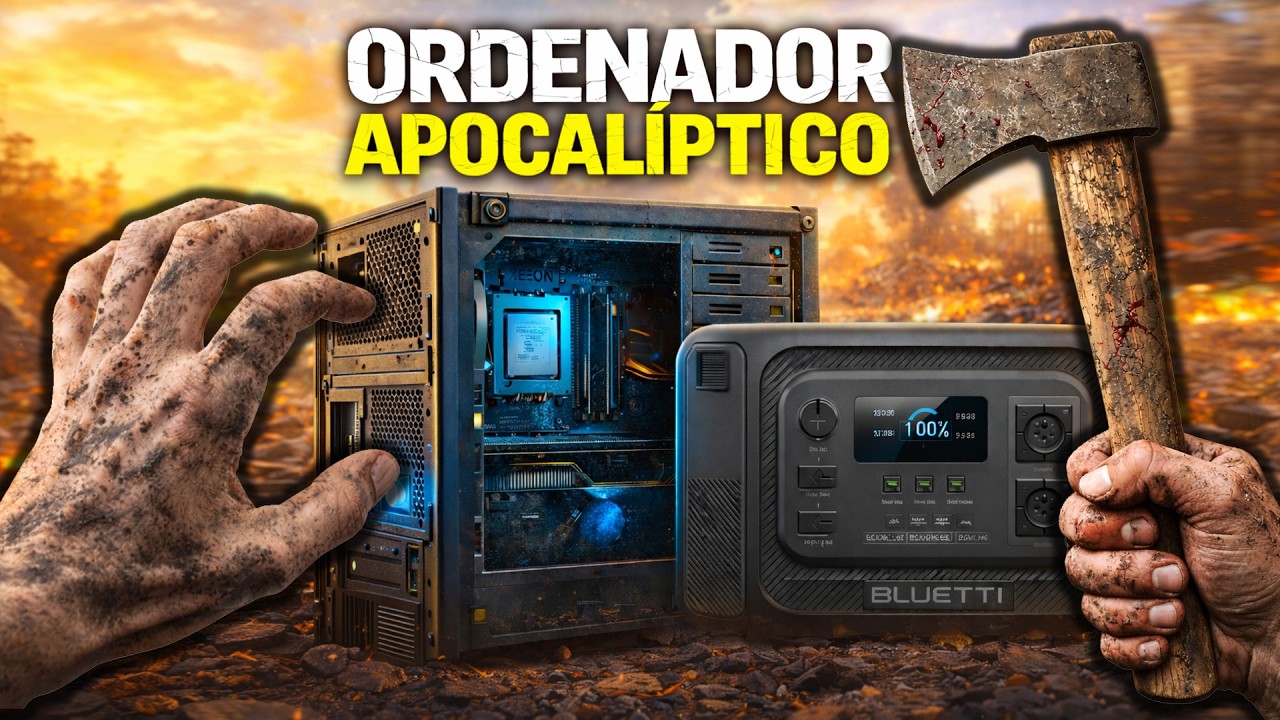 Cómo CONSTRUÍ un ORDENADOR para el APOCALIPSIS | Bluetti Elite 300