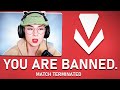 I GOT BANNED IN VALORANT ??? | Kyedae