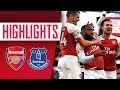 HIGHLIGHTS | Arsenal 2-0 Everton | Lacazette with a stunning goal! | Premier League