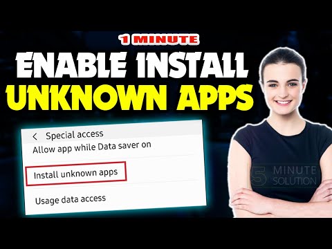 How to enable install unknown apps on mobile 2024