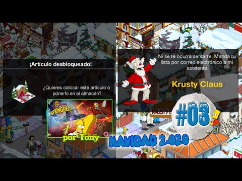 Los Simpson Springfield "Navidad'20: Cap. 3 - Cadete espacial II y III" por Tony