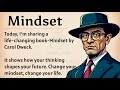 Mindset Book Summary In Easy English Graded Reader Level 2 English Listening Practice ️