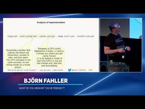 What do you mean by "cache friendly"? - Björn Fahller - code::dive 2019