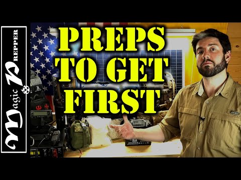 Priority Of Prepping List For Beginners | Preps To Get First