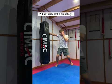 Signs that someone is a martial artist #shorts