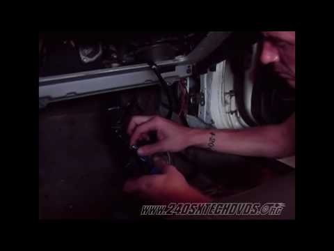 240sx S13 to S13 SR20DET SAFC2 Install and Setup S14 S15 Swap Drift KA24DET Build Wiring.mp4