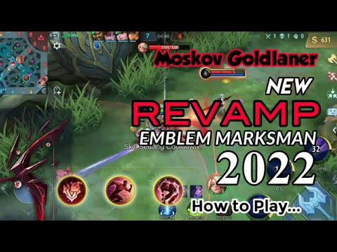 New Revamp Emblem Marksman 2022 || Moskov Goldlaner