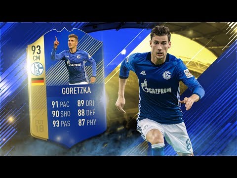 FIFA 18 TOTS Goretzka Review - FIFA 18 93 TOTS Leon Goretzka Player Review