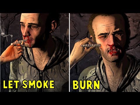 Clem Let Abel Smoke vs Burn Him -All Choices- The Walking Dead The Final Season Episode 3
