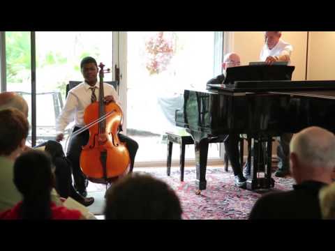 Sterling Elliott - Finale from Dvorak Cello Concerto Mvt. 1