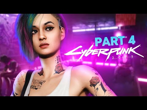 CYBERPUNK 2077 Walkthrough Part 4 - THE HEIST (FULL GAME)