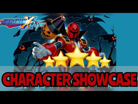 MEGA MAN X DIVE MOBILE | HALLOWEEN VILE 5* CHARACTER SHOWCASE