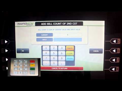 Nautilus Hyosung 2700CE Tutorial - Add Cash - Rapid ATM Group PTY Limited