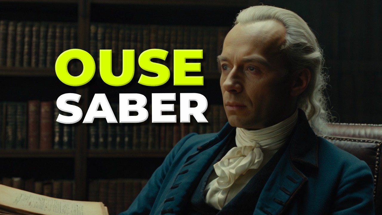 ESCLARECIMENTO KANTIANO: OUSE SABER