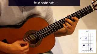 Cómo tocar &quot;A felicidade&quot; en guitarra, de Tom Jobim / How to play &quot;A felicidade&quot; on guitar