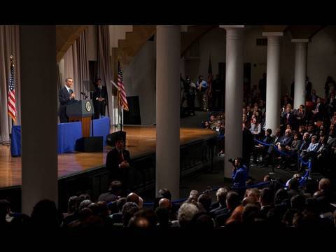 President Obama Tells Wall Street to Back Reform