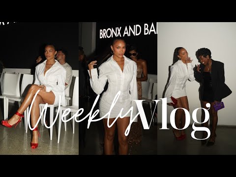 weekly vlog | new york fashion week + this is crazy + feeling burnout & more! Allyiahsface vlog