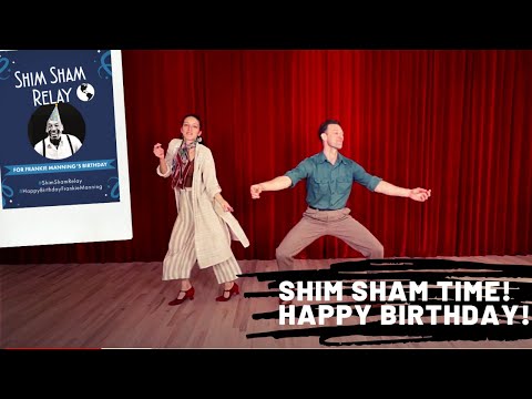 2020 Shim Sham Relay - Dax and Sarah - Happy Birthday Frankie!