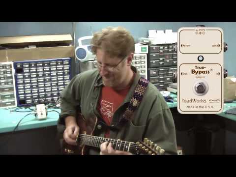 ToadWorks True-Bypass Looper Demo and How-To