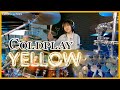 Yellow - Coldplay || Drum cover by KALONICA NICX