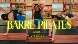 SPICY BARRE & PILATES WORKOUT || Full Body Sculpt