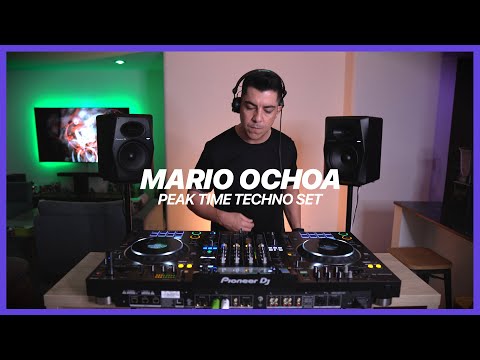 Mario Ochoa | Peak Time Techno Set | Dj Mix 4K - 12.02.2021
