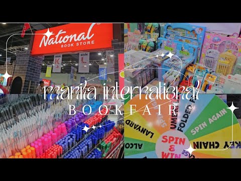 manila international bookfair (MIBF) 2024 | cheap books & stationeries + freebies