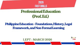 Philippine Education – Foundations, History, Legal Framework, and Non Formal Learning