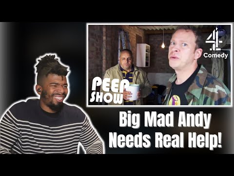 AMERICAN REACTS TO Peep Show S8 E4 - Big Mad Andy