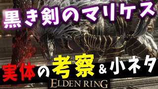 【ELDENRING】実は「黒き剣のマリケス」は...特殊セリフ、演出から考察と小ネタ+神肌が楽になる情報【エルデンリング】