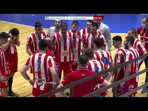 RK Metaloplastika - RK Crvena Zvezda - ARKUS liga 14. kolo (06.02.2021.)