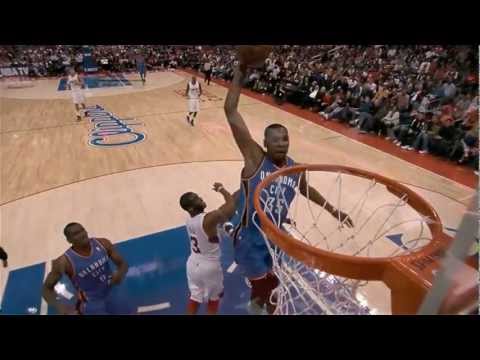 Kevin Durant 35 points (dunk of the night) vs Los Angeles Clippers full highlights 03/03/2013 HD