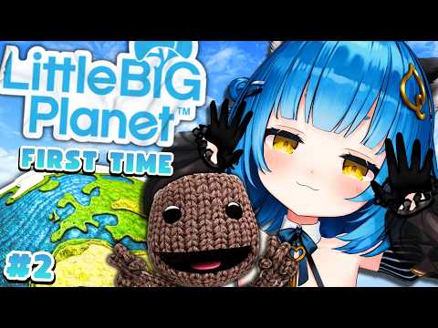 【LITTLE BIG PLANET 1】Shaftboy Returns 🌍 FIRST TIME【Poko Rakun】
