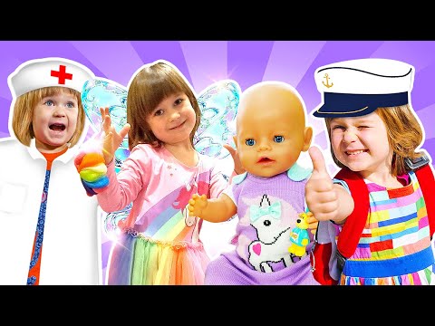 Funny games for kids with baby Bianca TOP 10 - Best videos for kids with baby dolls & toys for kids
