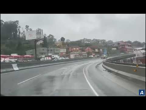 Peligro ante el mal estado de la autovía A-55