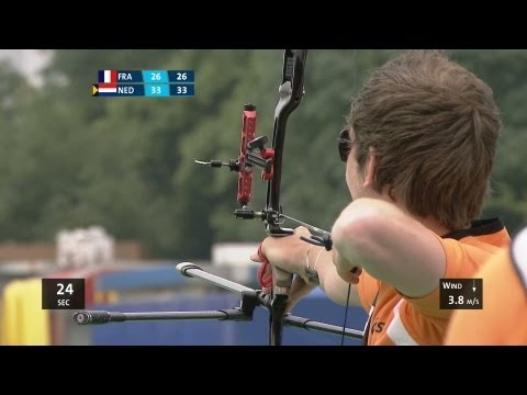 France v Netherlands – recurve men’s team bronze | Shanghai 2013 Archery World Cup S1