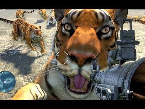Far Cry 3 1000 Tigers Vs RPG!
